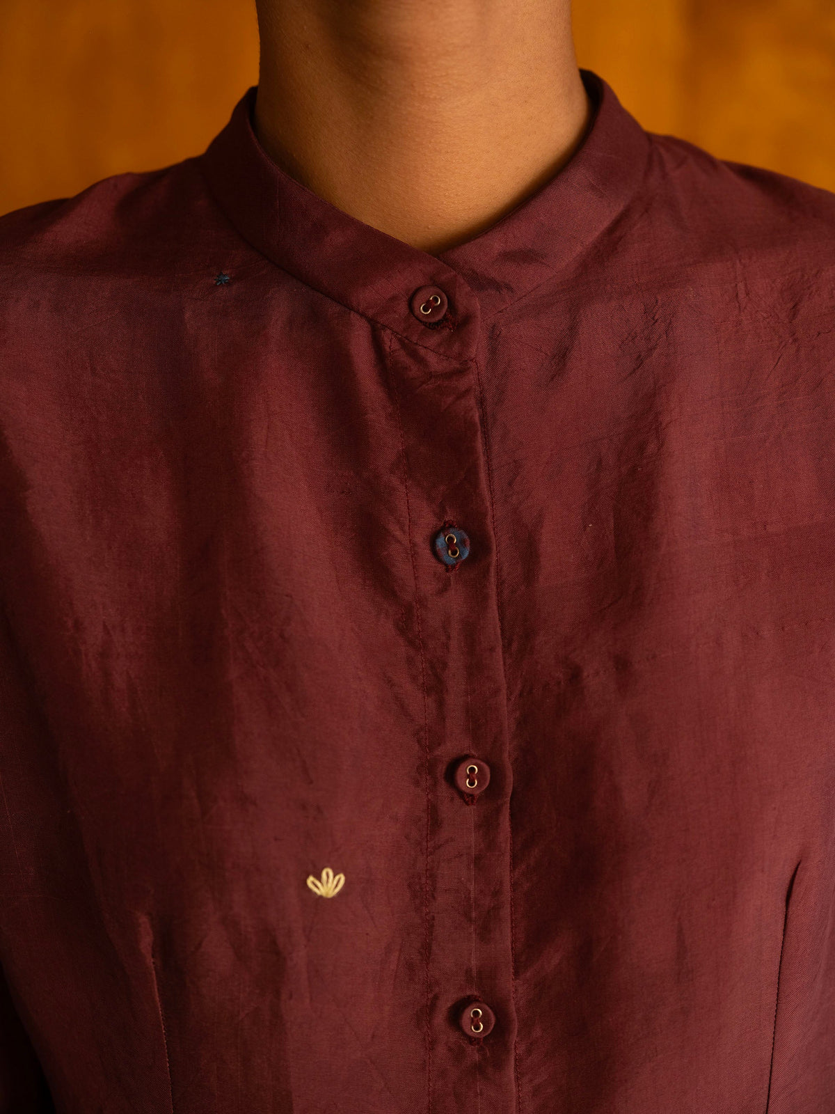 The Modern Victorian Blouse | Burgundy