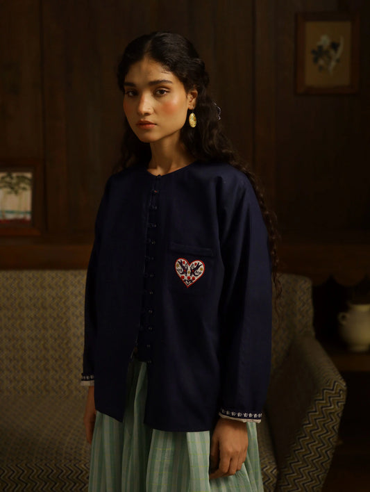 A Nip In The Air Jacket | Blue