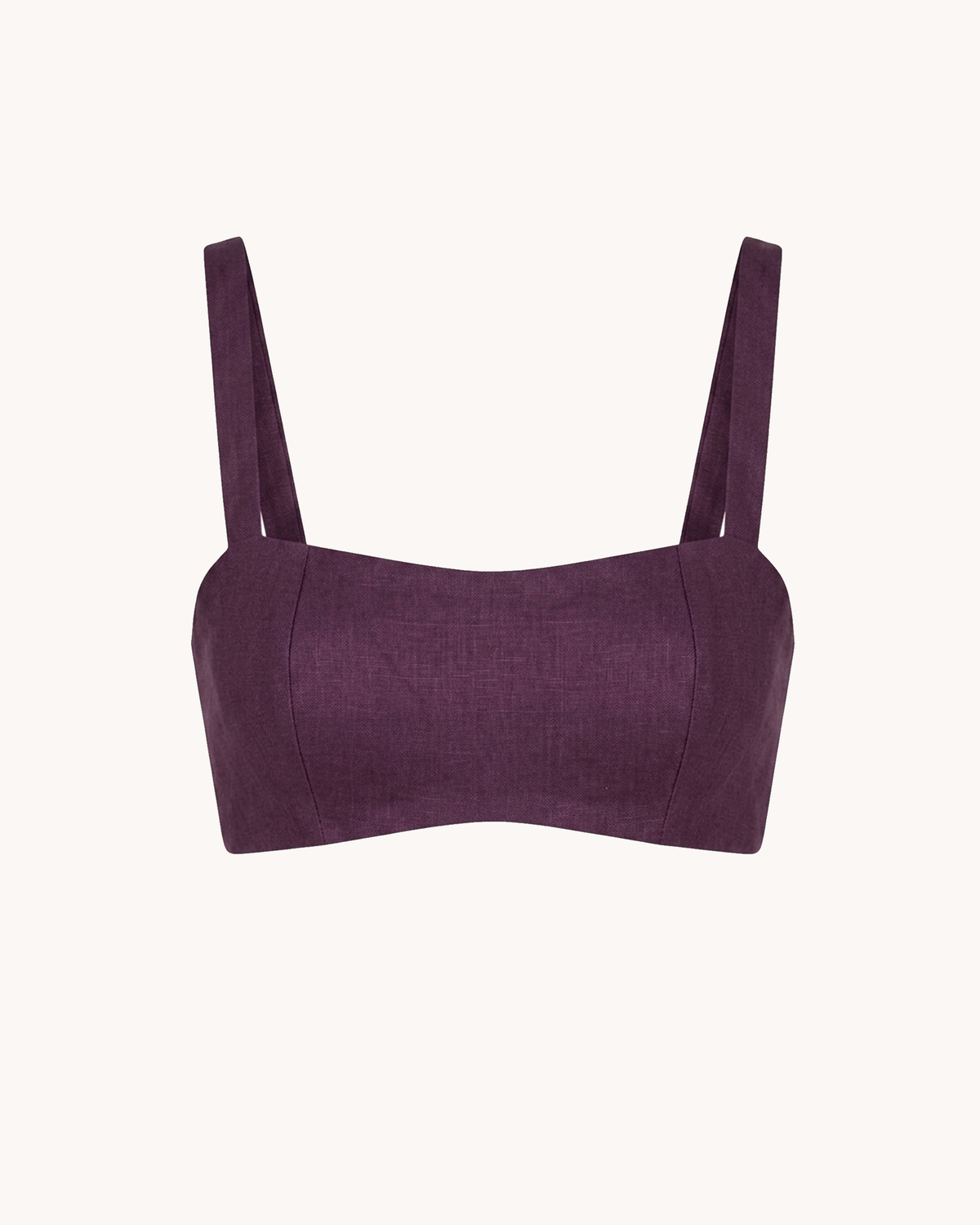 Kinvy Top | Purple Silk